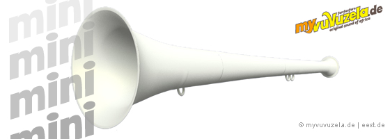 original my mini vuvuzela, 1-teilig, weiß