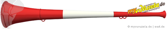 original my vuvuzela, 3-teilig, dänemark