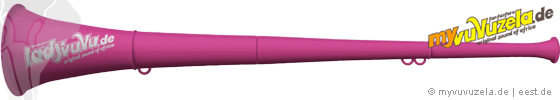 lady vuvuzela, 2-teilig, pink | pink