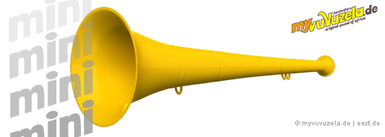 original my mini vuvuzela, 1-teilig, gelb