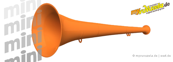 original my mini vuvuzela, 1-teilig, orange