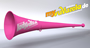 lady vuvuzela, 2-teilig, pink | pink