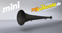 original my mini vuvuzela, 1-teilig, schwarz