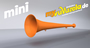 original my mini vuvuzela, 1-teilig, orange