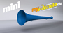 original my mini vuvuzela, 1-teilig, blau