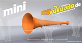 original my mini vuvuzela, 1-teilig, orange