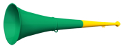 original my vuvuzela, 2-teilig, gelb-grün