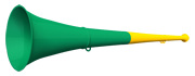 original my vuvuzela, 2-teilig, gelb-grn