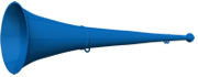 original my vuvuzela, 2-teilig, blau | blau