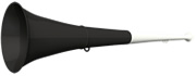 original my vuvuzela, 2-teilig, weiß | schwarz