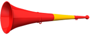 Vuvuzela 62cm Spanien