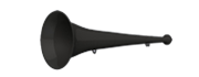 Vuvuzela 36cm schwarz