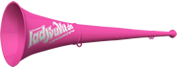 Vuvuzela 61cm pink-pink