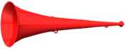 Vuvuzela 61cm rot-rot